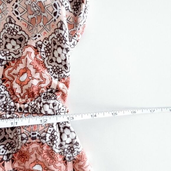 Minkpink Women Romper Shorts Sleeveless Drawstring Floral Medium - Picture 5 of 7